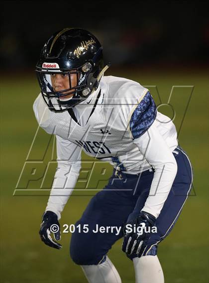 Thumbnail 2 in West @ Antelope (CIF SJS D2 Rd. 1 playoff) photogallery.