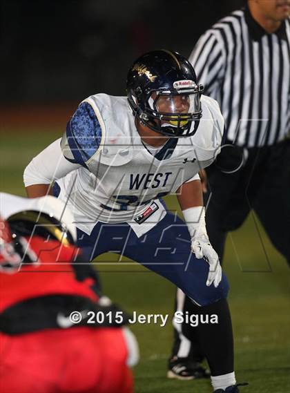 Thumbnail 3 in West @ Antelope (CIF SJS D2 Rd. 1 playoff) photogallery.