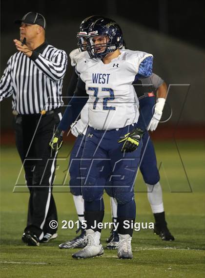 Thumbnail 2 in West @ Antelope (CIF SJS D2 Rd. 1 playoff) photogallery.