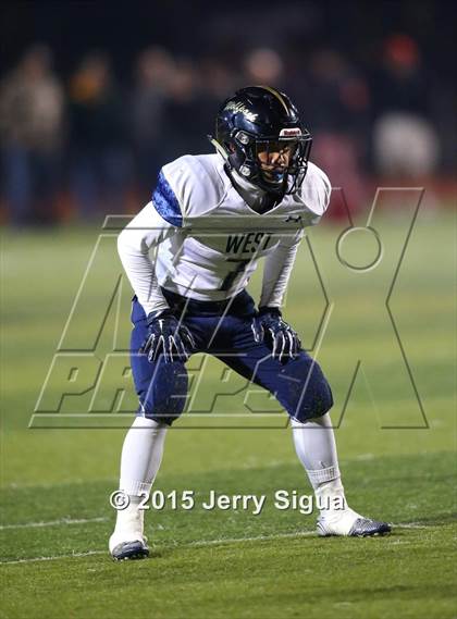 Thumbnail 2 in West @ Antelope (CIF SJS D2 Rd. 1 playoff) photogallery.