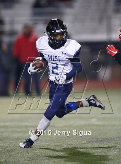 Thumbnail 2 in West @ Antelope (CIF SJS D2 Rd. 1 playoff) photogallery.