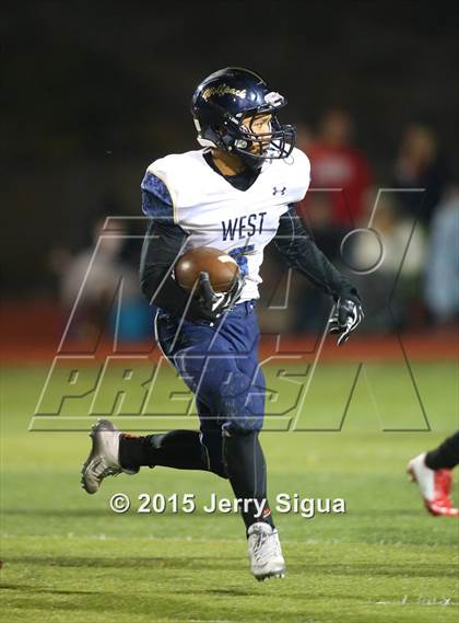 Thumbnail 3 in West @ Antelope (CIF SJS D2 Rd. 1 playoff) photogallery.