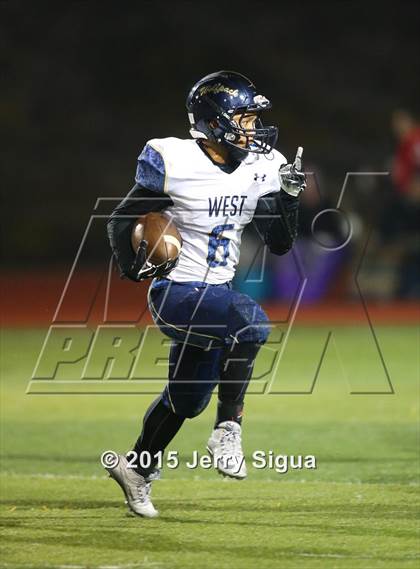 Thumbnail 2 in West @ Antelope (CIF SJS D2 Rd. 1 playoff) photogallery.