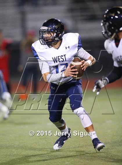 Thumbnail 3 in West @ Antelope (CIF SJS D2 Rd. 1 playoff) photogallery.