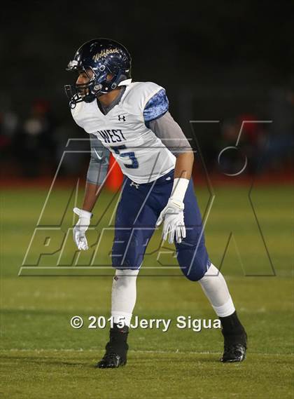 Thumbnail 1 in West @ Antelope (CIF SJS D2 Rd. 1 playoff) photogallery.