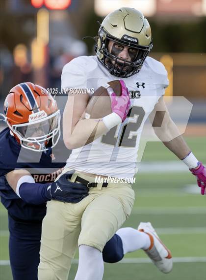 Thumbnail 2 in Rochester vs Sacred Heart-Griffin (IHSA 4A State Quarterfinal) photogallery.
