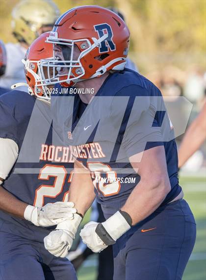 Thumbnail 3 in Rochester vs Sacred Heart-Griffin (IHSA 4A State Quarterfinal) photogallery.