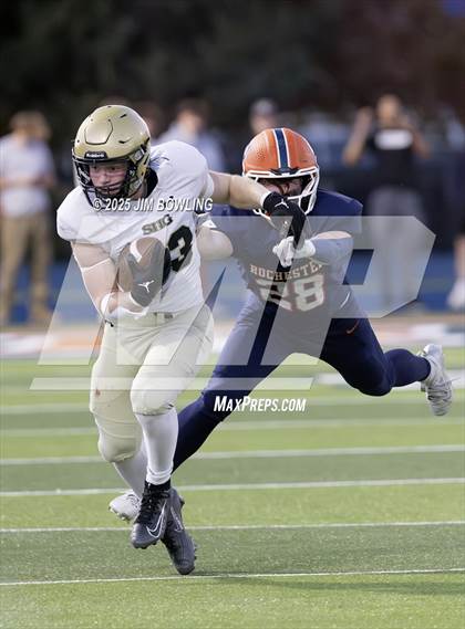 Thumbnail 1 in Rochester vs Sacred Heart-Griffin (IHSA 4A State Quarterfinal) photogallery.
