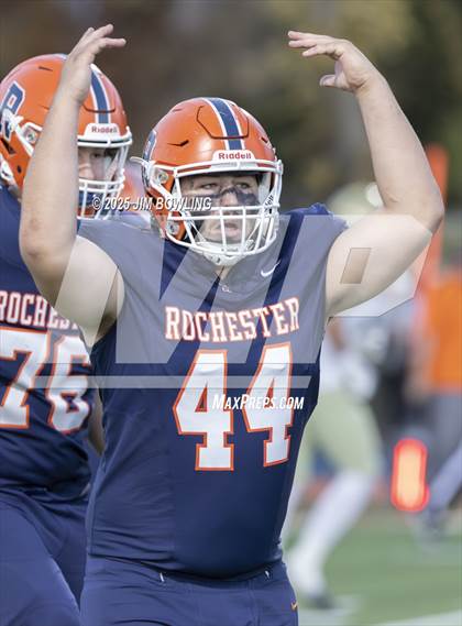Thumbnail 3 in Rochester vs Sacred Heart-Griffin (IHSA 4A State Quarterfinal) photogallery.