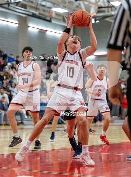 Thumbnail 2 in Mechanicville vs. Cobleskill-Richmondville (NYSPHSAA Section 2 Class B Quarter Finals) photogallery.