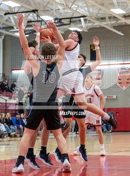 Thumbnail 2 in Mechanicville vs. Cobleskill-Richmondville (NYSPHSAA Section 2 Class B Quarter Finals) photogallery.