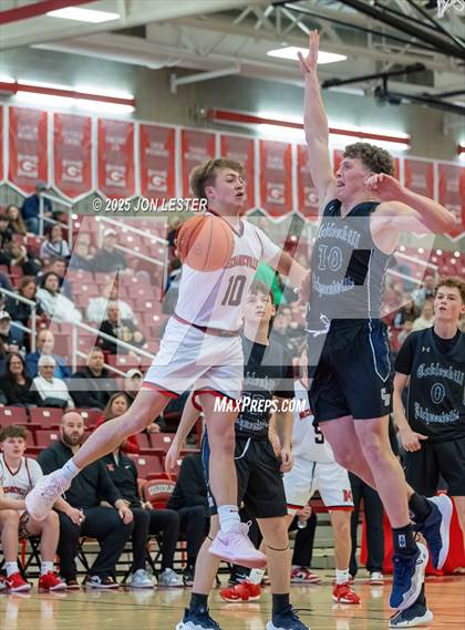 Thumbnail 2 in Mechanicville vs. Cobleskill-Richmondville (NYSPHSAA Section 2 Class B Quarter Finals) photogallery.