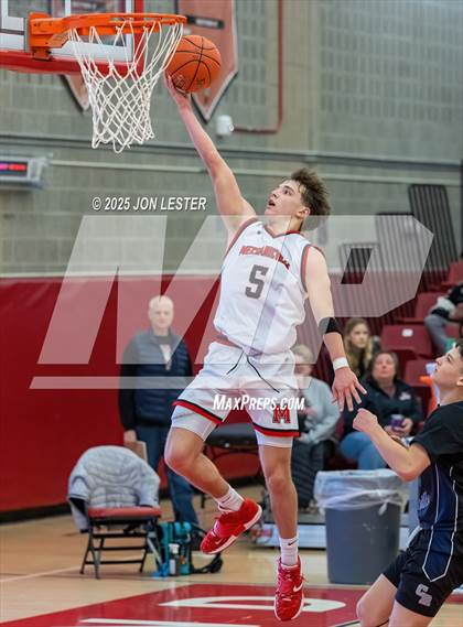 Thumbnail 2 in Mechanicville vs. Cobleskill-Richmondville (NYSPHSAA Section 2 Class B Quarter Finals) photogallery.