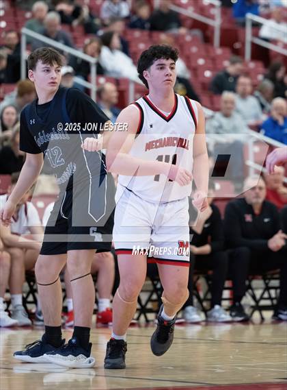 Thumbnail 3 in Mechanicville vs. Cobleskill-Richmondville (NYSPHSAA Section 2 Class B Quarter Finals) photogallery.