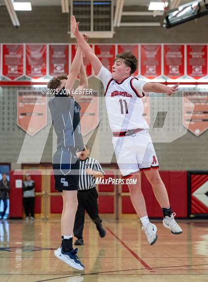 Thumbnail 3 in Mechanicville vs. Cobleskill-Richmondville (NYSPHSAA Section 2 Class B Quarter Finals) photogallery.