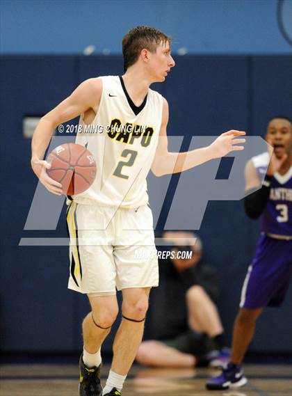 Thumbnail 3 in St. Anthony vs. Capistrano Valley (Coach Mike's Long Shot Challenge) photogallery.