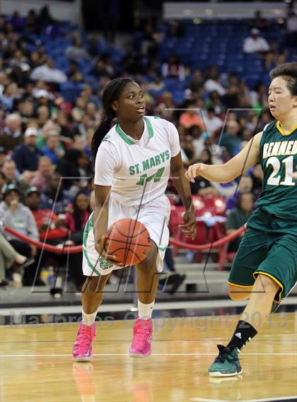 Thumbnail 1 in St. Mary's vs Kennedy (CIF SJS D1 Final) photogallery.