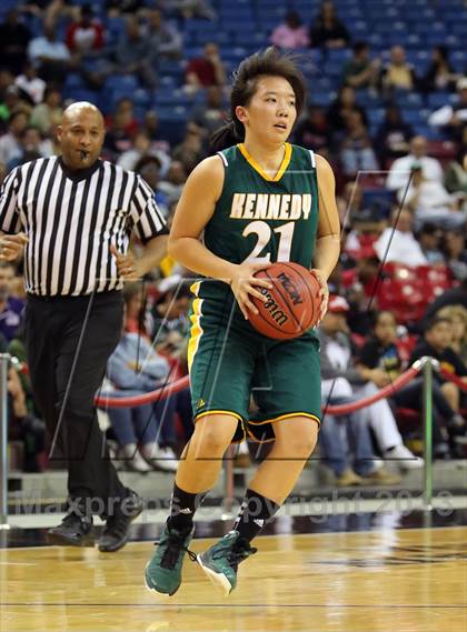 Thumbnail 2 in St. Mary's vs Kennedy (CIF SJS D1 Final) photogallery.