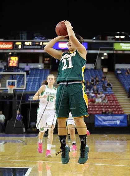 Thumbnail 3 in St. Mary's vs Kennedy (CIF SJS D1 Final) photogallery.