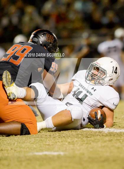 Thumbnail 2 in Greenway vs. Desert Edge (AIA 4A Quarterfinal) photogallery.