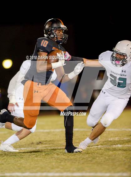 Thumbnail 3 in Greenway vs. Desert Edge (AIA 4A Quarterfinal) photogallery.
