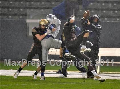 Thumbnail 3 in Brookside Christian vs. Bishop's (CIF State D4 Final) photogallery.