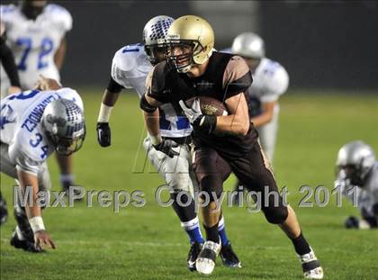 Thumbnail 2 in Brookside Christian vs. Bishop's (CIF State D4 Final) photogallery.
