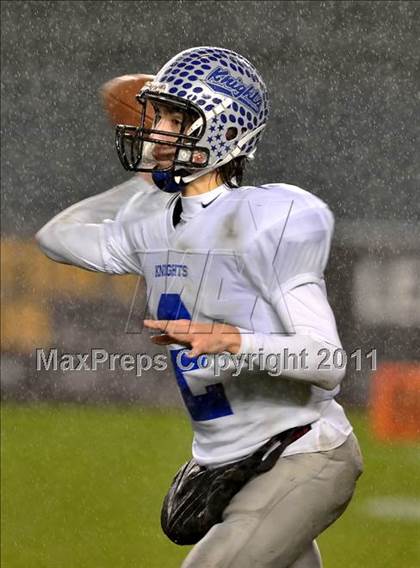 Thumbnail 2 in Brookside Christian vs. Bishop's (CIF State D4 Final) photogallery.
