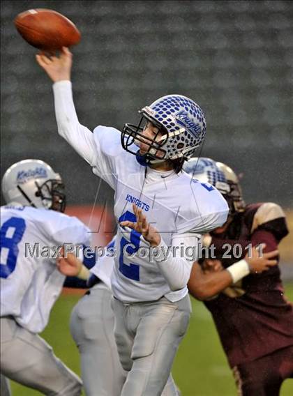 Thumbnail 3 in Brookside Christian vs. Bishop's (CIF State D4 Final) photogallery.