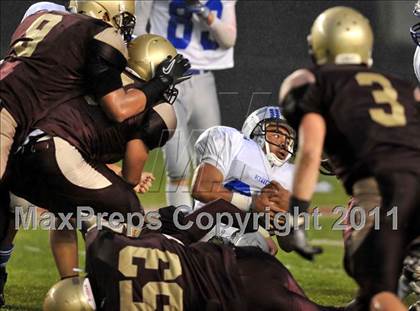 Thumbnail 1 in Brookside Christian vs. Bishop's (CIF State D4 Final) photogallery.