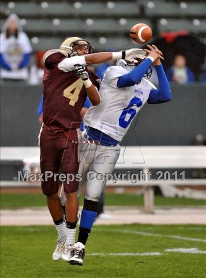 Thumbnail 1 in Brookside Christian vs. Bishop's (CIF State D4 Final) photogallery.