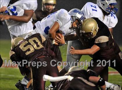 Thumbnail 2 in Brookside Christian vs. Bishop's (CIF State D4 Final) photogallery.