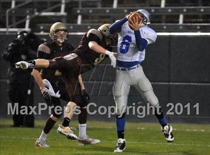 Thumbnail 2 in Brookside Christian vs. Bishop's (CIF State D4 Final) photogallery.