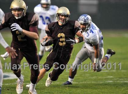 Thumbnail 2 in Brookside Christian vs. Bishop's (CIF State D4 Final) photogallery.