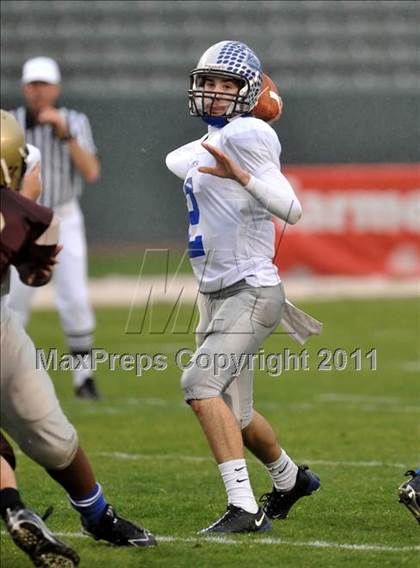 Thumbnail 2 in Brookside Christian vs. Bishop's (CIF State D4 Final) photogallery.