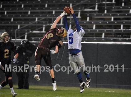 Thumbnail 3 in Brookside Christian vs. Bishop's (CIF State D4 Final) photogallery.