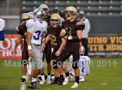 Thumbnail 2 in Brookside Christian vs. Bishop's (CIF State D4 Final) photogallery.