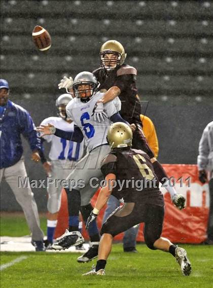 Thumbnail 1 in Brookside Christian vs. Bishop's (CIF State D4 Final) photogallery.