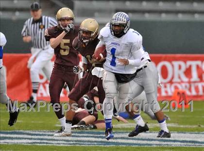 Thumbnail 3 in Brookside Christian vs. Bishop's (CIF State D4 Final) photogallery.