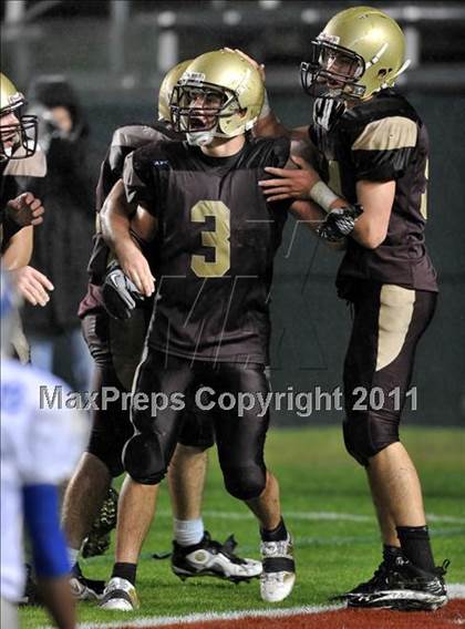 Thumbnail 1 in Brookside Christian vs. Bishop's (CIF State D4 Final) photogallery.