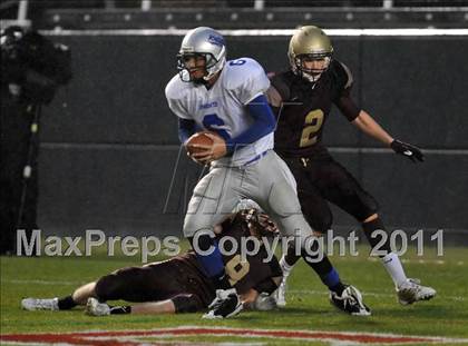 Thumbnail 2 in Brookside Christian vs. Bishop's (CIF State D4 Final) photogallery.