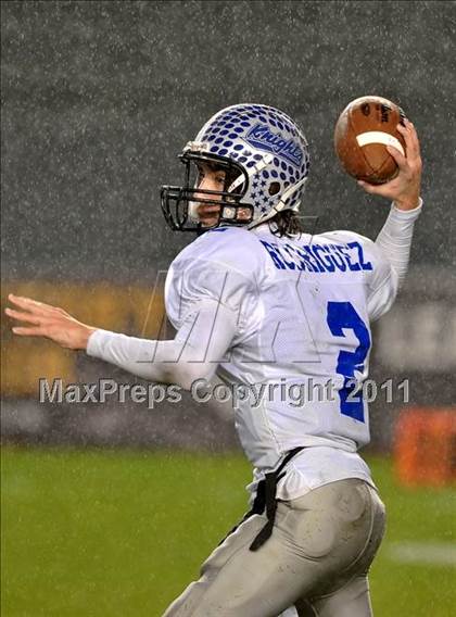 Thumbnail 1 in Brookside Christian vs. Bishop's (CIF State D4 Final) photogallery.