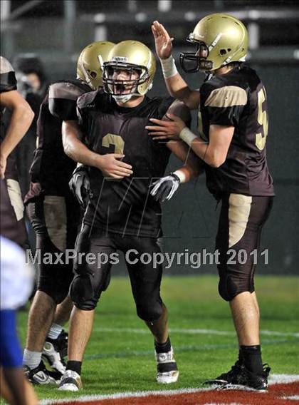Thumbnail 3 in Brookside Christian vs. Bishop's (CIF State D4 Final) photogallery.