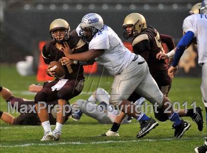 Thumbnail 2 in Brookside Christian vs. Bishop's (CIF State D4 Final) photogallery.