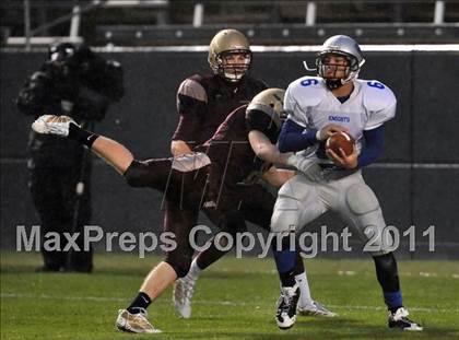 Thumbnail 3 in Brookside Christian vs. Bishop's (CIF State D4 Final) photogallery.