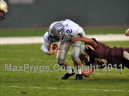 Thumbnail 2 in Brookside Christian vs. Bishop's (CIF State D4 Final) photogallery.