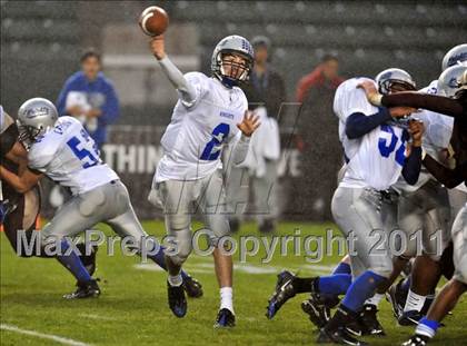 Thumbnail 2 in Brookside Christian vs. Bishop's (CIF State D4 Final) photogallery.
