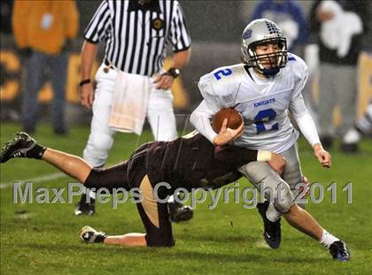 Thumbnail 2 in Brookside Christian vs. Bishop's (CIF State D4 Final) photogallery.
