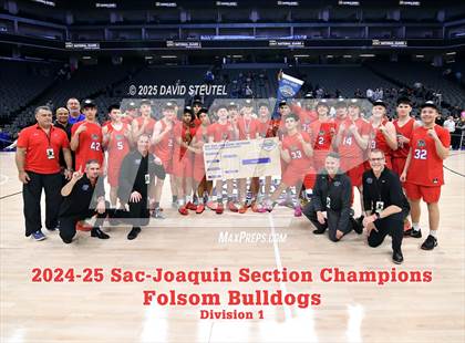 Thumbnail 1 in Folsom vs. Modesto Christian (CIF SJS D1 Final) photogallery.