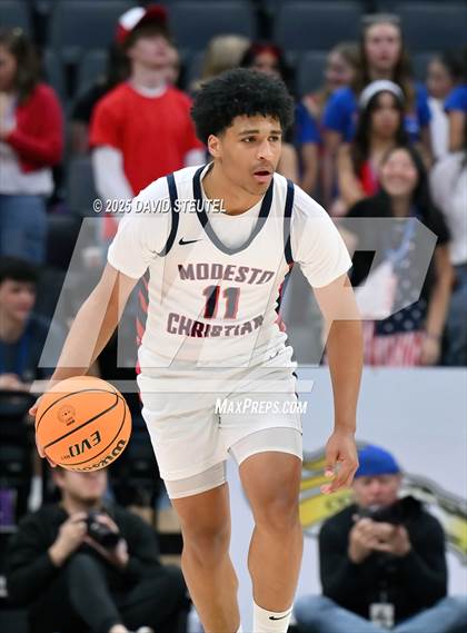 Thumbnail 1 in Folsom vs. Modesto Christian (CIF SJS D1 Final) photogallery.
